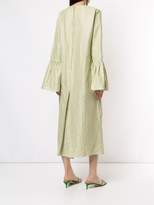 Thumbnail for your product : Bambah Stripe Embroidered Kaftan Dress