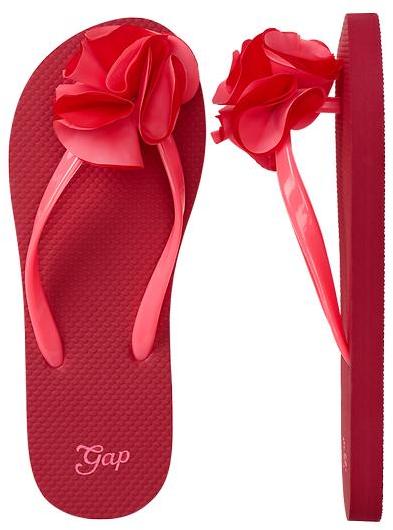Gap Rosette flip flops - ShopStyle Girls' Shoes