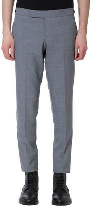 Thom Browne Low Rise Skinny Grey Wool Pants