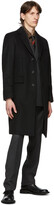 Thumbnail for your product : Burberry Black Wool Cashmere Hawkhurst Coat
