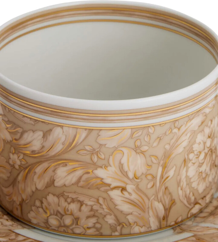 Versace Home Barocco Floral Tea Set (Set Of Five)