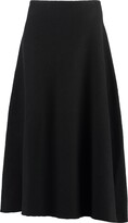 Asymmetrical Wool Skirt 