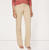 Thumbnail for your product : LOFT Cotton Linen Canvas Trouser Leg Pants in Julie Fit