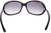 Thumbnail for your product : Tom Ford Oversize Jennifer Sunglasses