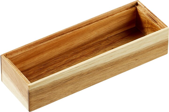 Container Store Rowan Acacia Stacking Drawer Organizer ShopStyle Home