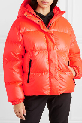 Bogner Fire & Ice Ranja Oversized Cropped Hooded Quilted Down Ski Jacket -  Orange - ShopStyle