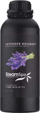 Steam Spa 100% Natural Lavender 1000ml Essential Oil
