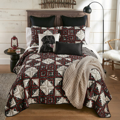 Donna Sharp Log Cabin Star