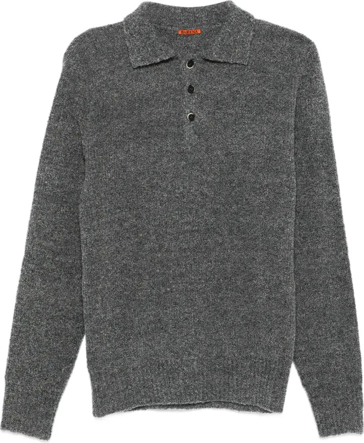 Barena Wool Polo-Neck Sweater