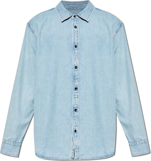 Rag & Bone Long-Sleeved Denim Shirt