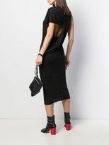 Thumbnail for your product : Rick Owens Lilies Asymmetric One-Sleeve Dress