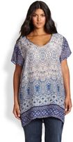 Thumbnail for your product : Johnny Was Johnny Was, Sizes 14-24 Dasha Tunic