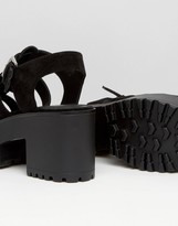 Thumbnail for your product : Pull&Bear Chunky Heeled Sandal