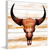 Thumbnail for your product : Parvez Taj Burnt Orange Skull by Wood)