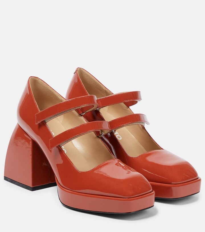 nodaleto bulla babies 85 black leather pumps