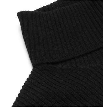 Theory Slim-Fit Ribbed Cashmere Rollneck Sweater