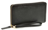 Thumbnail for your product : Halogen Saffiano Leather Zip Around Wallet