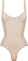 Thumbnail for your product : ITEM m6 Women's Neutrals All Mesh Shape Thong Bodysuit - Apricot
