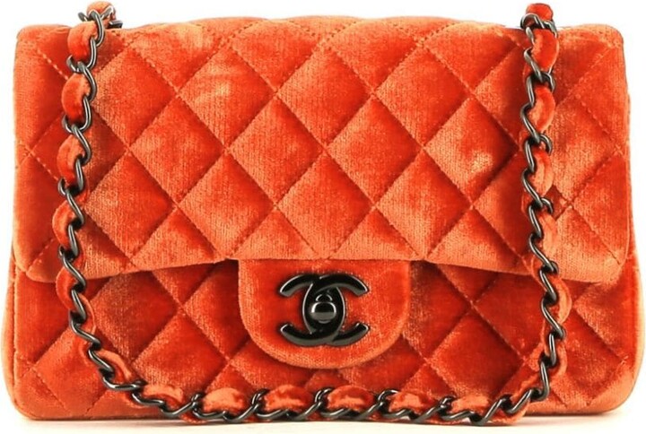 Chanel Coco Curve Vanity Case Calfskin and Quilted Goatskin Small For Sale  at 1stDibs