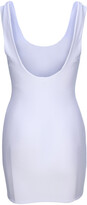 Thumbnail for your product : alexanderwang.t Fitted Logo Tank Dress In Active Stretch