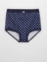 Thumbnail for your product : aerie Hi-Rise Boybrief + Crochet Trim