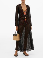 Thumbnail for your product : Dodo Bar Or Jane Crocheted-cotton Maxi Dress - Black