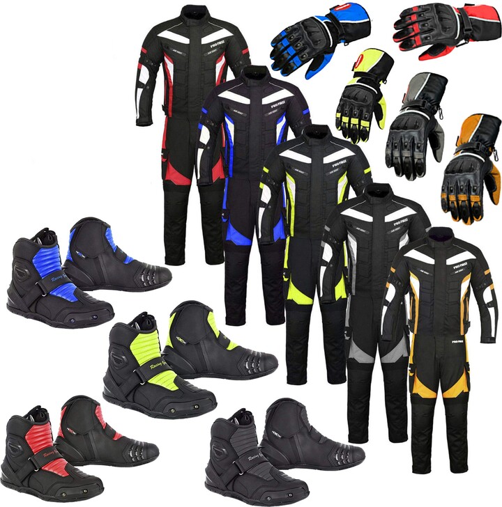 PROFIRST Motorbike Suit Waterproof Motorcycle Moped 2 Pie Suit in