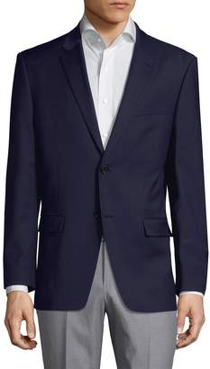 Tommy Hilfiger Suiting Men's Solid Notch Lapel Sportcoat
