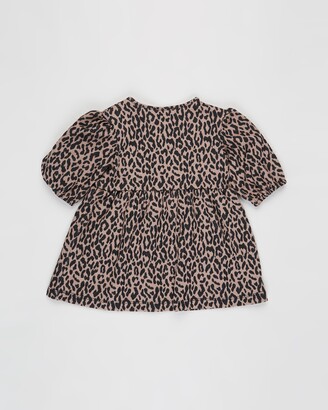 Bardot Junior Girl's Brown Mini Dresses - Leopard Mini Dress - Babies - Size 3 YRS at The Iconic