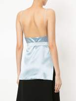 Thumbnail for your product : Kacey Devlin duo splice asymmetrical side cami