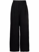 Thumbnail for your product : Ziggy Chen Wide-Leg Linen Trousers