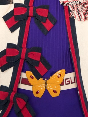 Gucci Wool jacket with Web bows