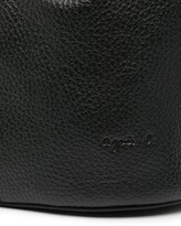 Thumbnail for your product : agnès b. Leather Gathered Bucket-Bag