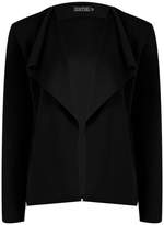 Thumbnail for your product : boohoo Crop Long Sleeve Waterfall Duster