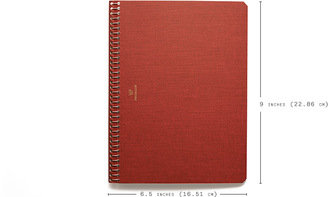 Kaufmann Mercantile Large Postalco Notebook (Red)