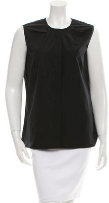 Sophie Theallet Pleated Button-Up Blouse w/ Tags
