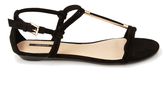Thumbnail for your product : Forever 21 Faux Suede T-Strap Sandals