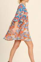 Thumbnail for your product : Umgee USA Orange Floral Dress