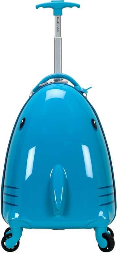 17 in. Jr. Kids' My First Polycarbonate Hardside Spinner Luggage, Shark