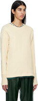 Thumbnail for your product : MM6 MAISON MARGIELA Off-White Paneled Long Sleeve T-Shirt