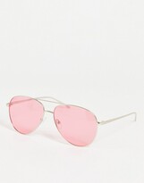 Thumbnail for your product : Pilgrim Nani silver-plated sunglasses
