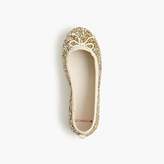 Thumbnail for your product : J.Crew Girls' classic glitter ballet flats