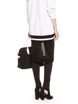 Thumbnail for your product : DKNY Runway - Sporty Mesh Skirt