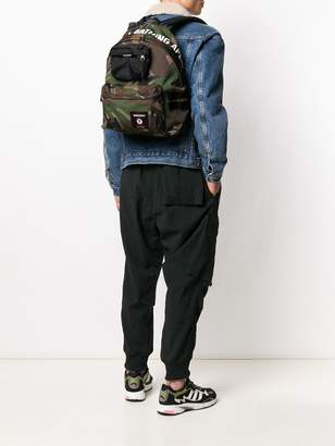 Eastpak x AAPE camouflage print backpack