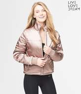 Thumbnail for your product : LLD Metallic Sateen Bomber Jacket