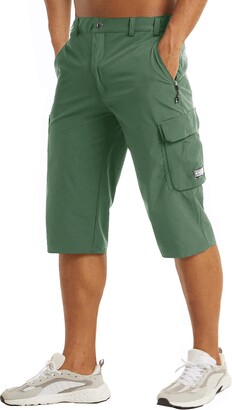 Hiking Workout MAGCOMSEN Men's Shorts Quick Dry Athletic Running Shorts with Zipper Pockets for Gym 