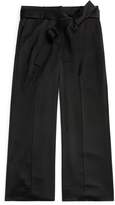 Thumbnail for your product : J.Crew Full Length Wide Leg Pants in Satin Crepe