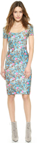Thumbnail for your product : Cynthia Rowley Cap Sleeve Print Dress