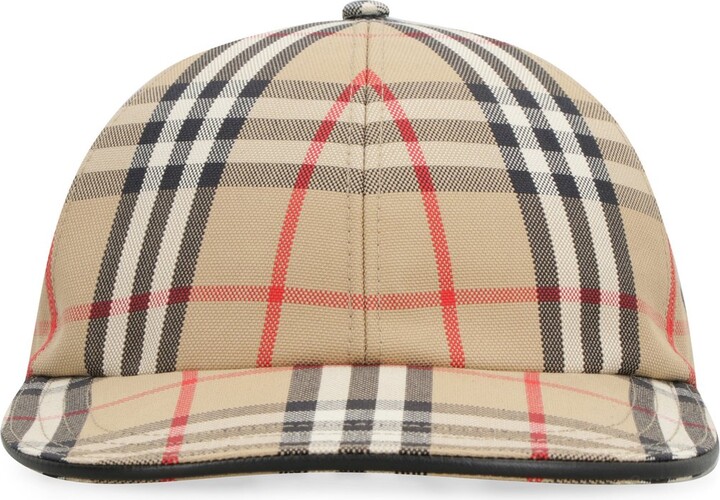キャップ Burberry Baseball Cap With Check Pattern BURBERRY Baseball cap/hat/nova check/multicolor | eBay