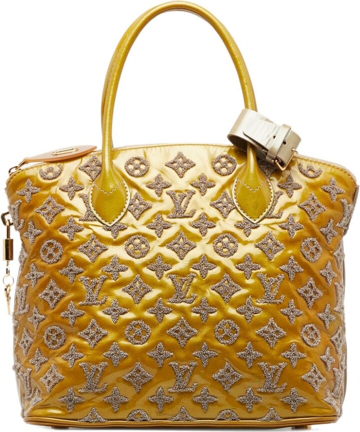 Louis Vuitton Limited Edition Monogram Vernis Fascination Lockit Bag